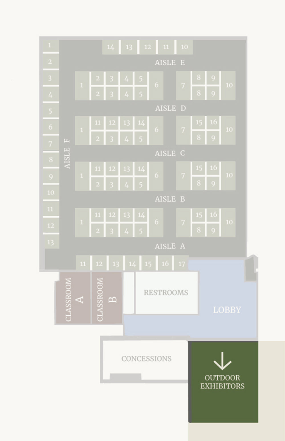 Outdoor Exhibitor Space Deposit
