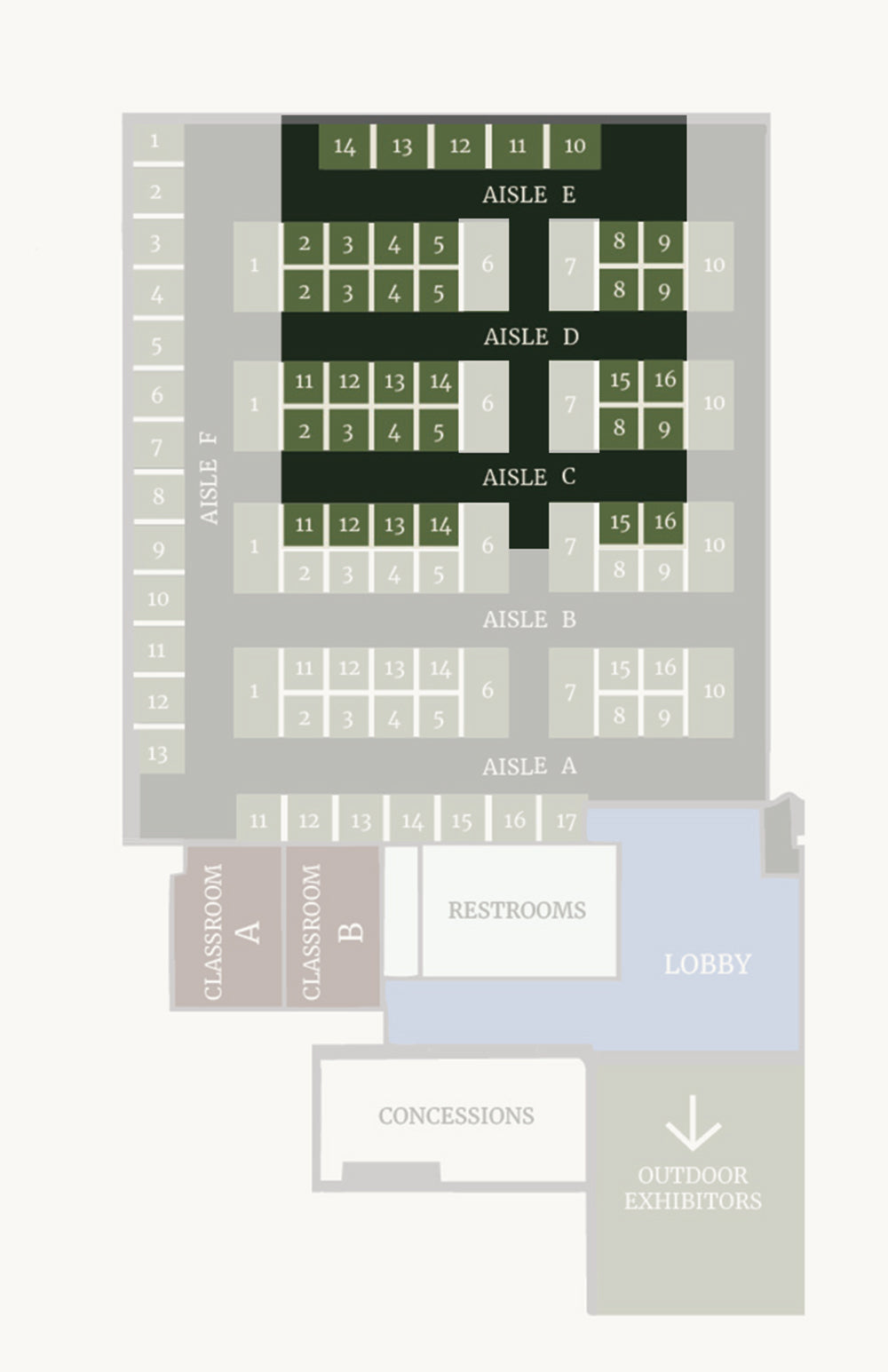 Standard Single Booth 10'x10'